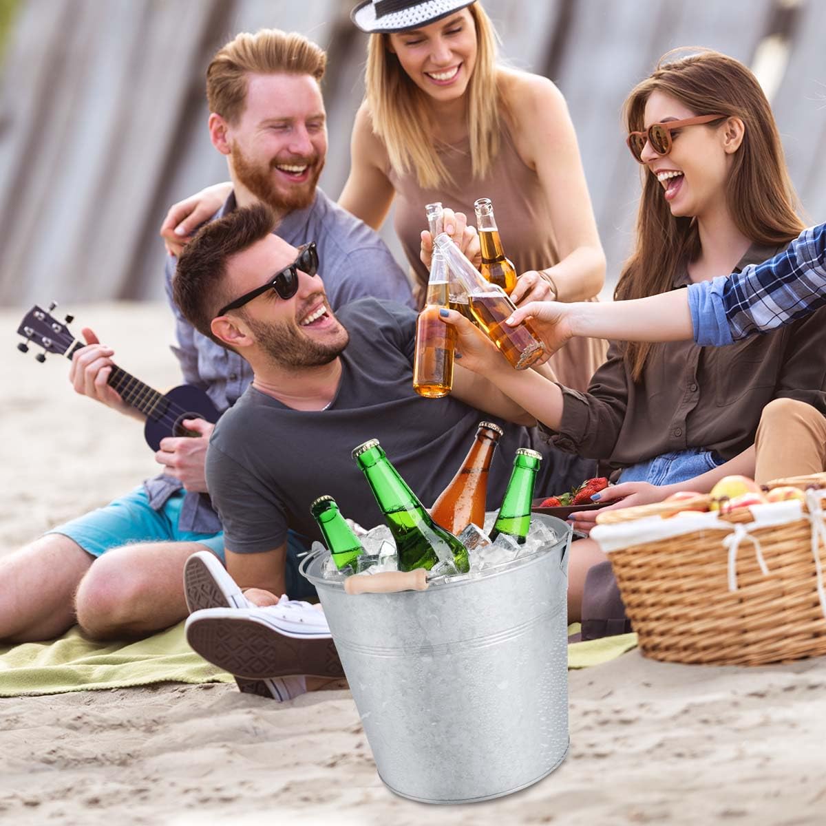 OBTANIM buckets for party favors and beverage service at events