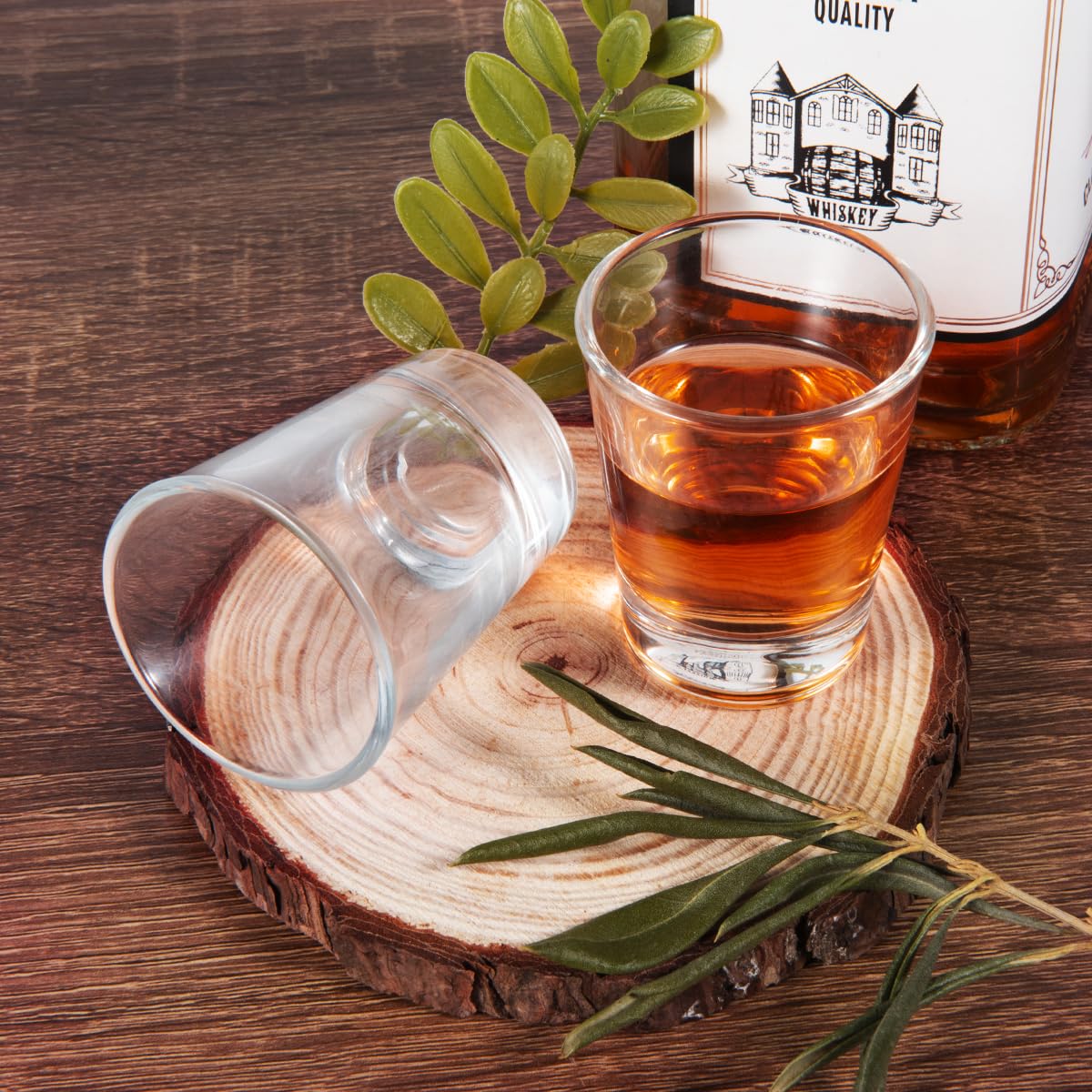 OBTANIM shot glasses suited for whiskey, tequila, vodka, or espresso rituals.