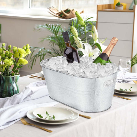 OBTANIM bottle-friendly rim design for 4-gallon ice tub