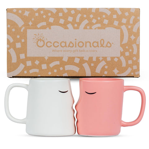 Occasionals valentines day mug set, cute token for Bride and Groom.