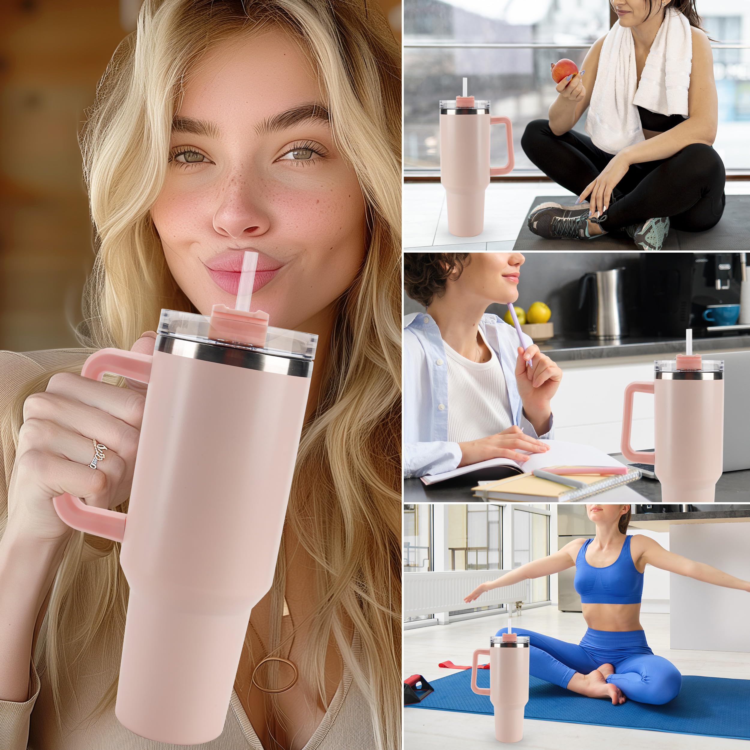 OceanPAX spill-proof lid reduces mess during commutes and workouts.