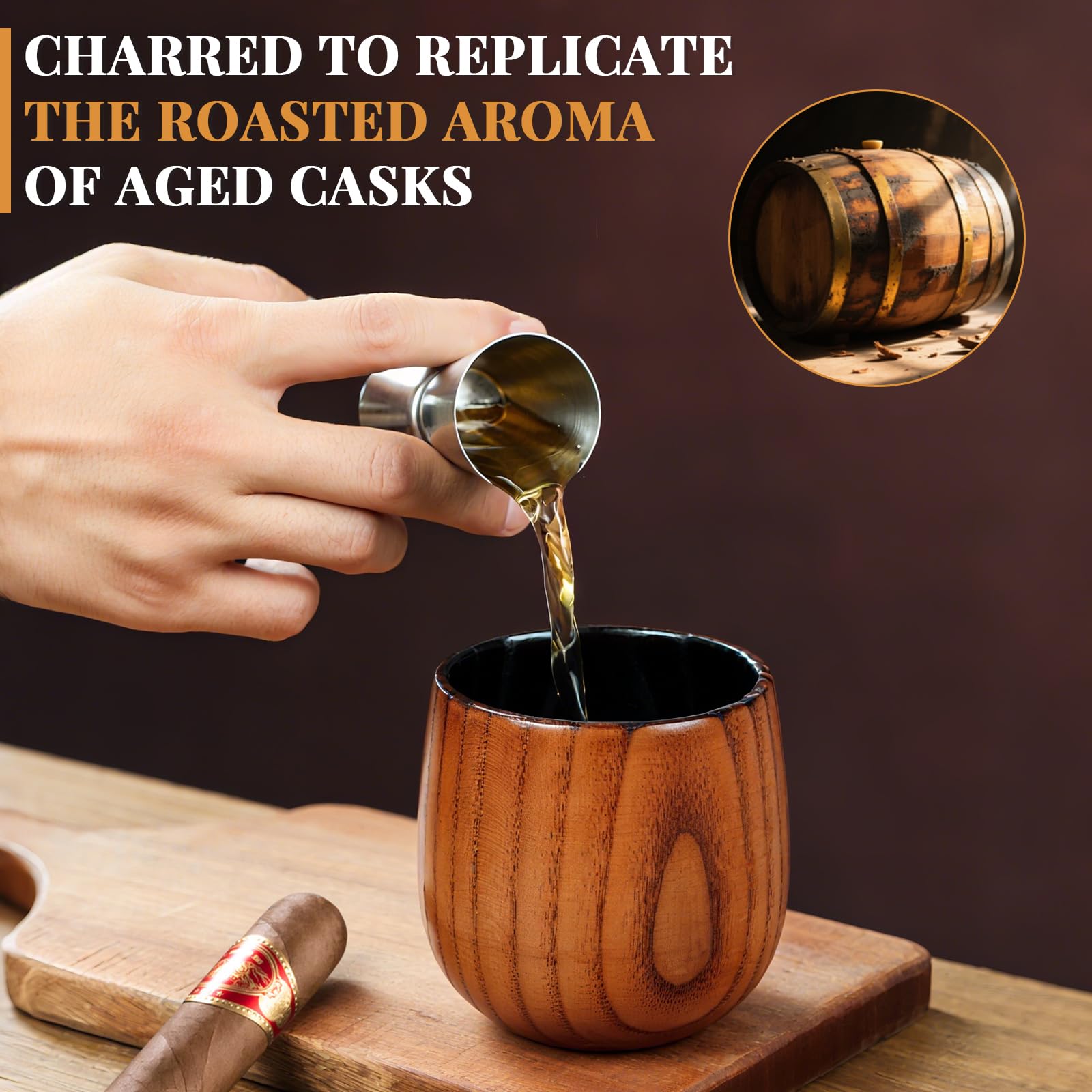 Ocelamior gift-ready packaging makes a thoughtful bourbon gift for dad, husband, or brother.