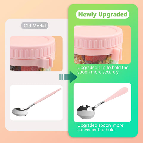 OcePor airtight lid with silicone seal keeps snacks fresh.