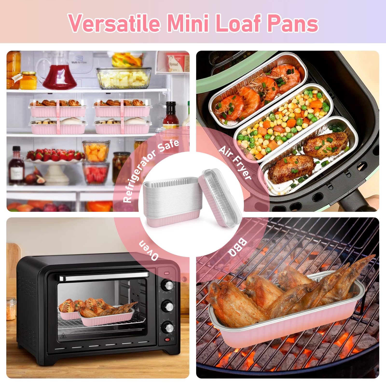 OcePor clear lids are included; note they are not heat resistant.