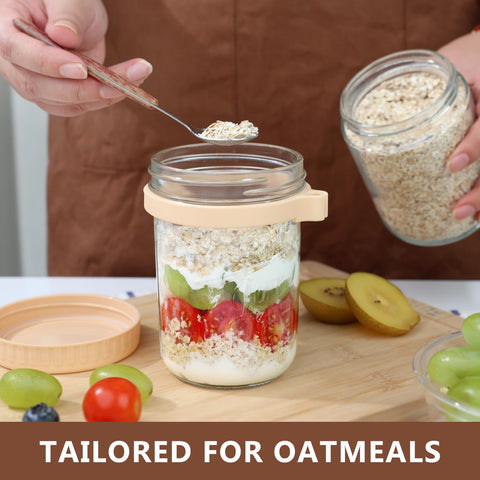 OcePor measurement markings help portion control for balanced breakfasts.