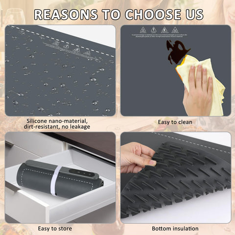 OcePor warming mat shows six temperature settings for versatility