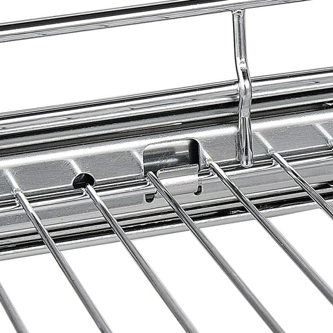 OCG cabinet organizer supports up to 100 lbs for heavy pots and pans