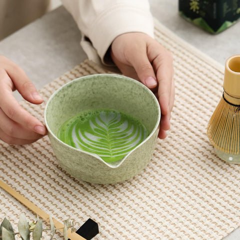Ochcahser bamboo whisk with 76 tines designed for optimal agitation