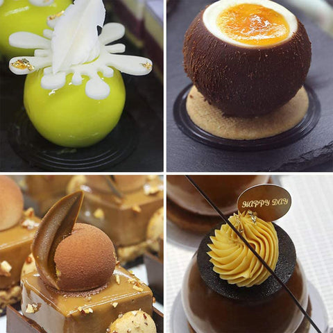 OCPO Kitchen oven-safe sphere mold in durable silicone for baking.