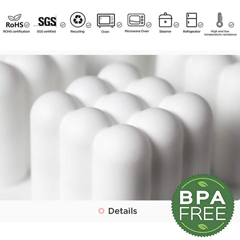 OCPO Kitchen silicone candle mold ideal for decorative reusable candles