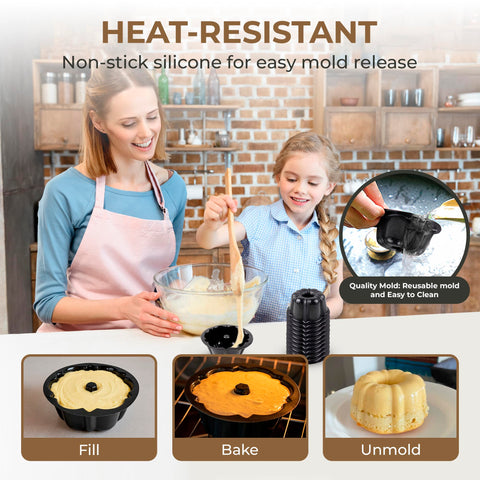 O'Creme reusable plastic baking pan pack reduces waste without sacrificing performance.