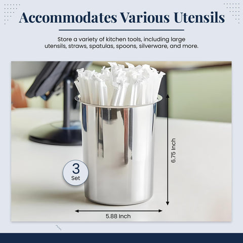 OCS Parts open-top design highlights versatile storage for spoons, spatulas, and ladles.