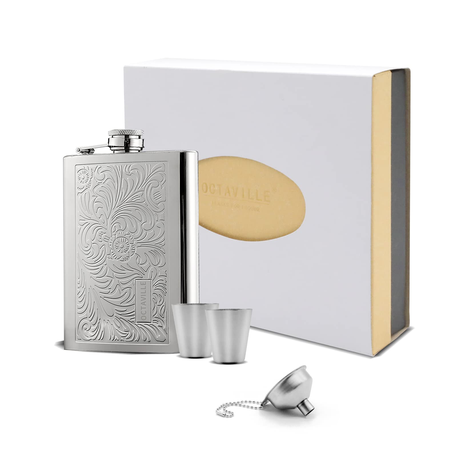 Octaville versatile party flask for social occasions