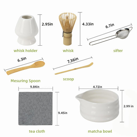 Odaserat bamboo whisk for quick, smooth froth and effortless matcha preparation.