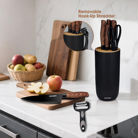 ODDIER knife set slicing knife for even cuts