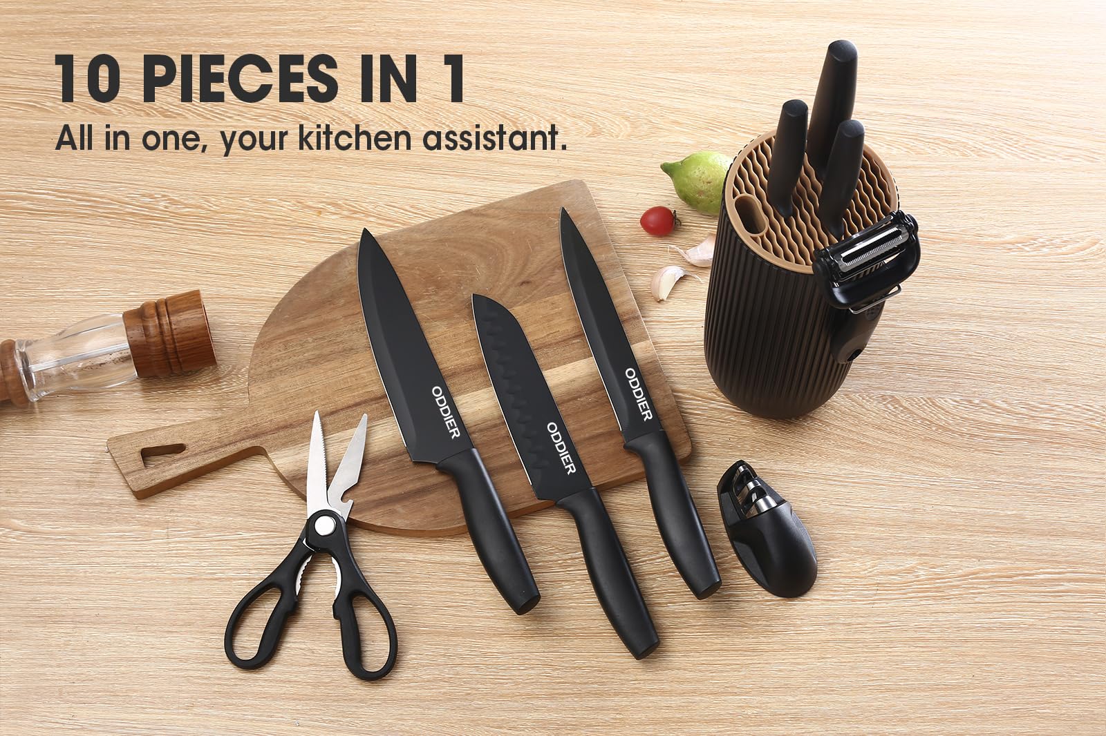 ODDIER stainless steel blades with rust-resistant finish for lasting performance