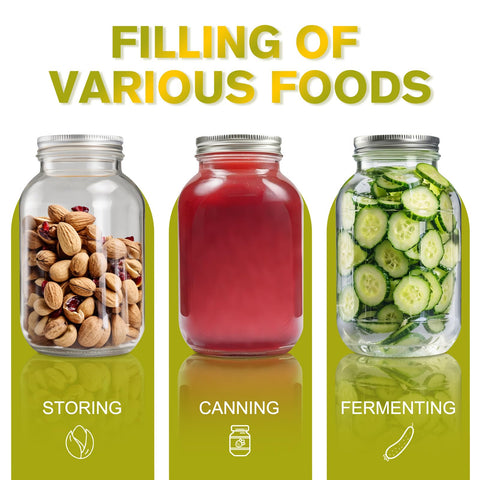ODDMUCK dishwasher-safe glass jar ideal for daily storage.