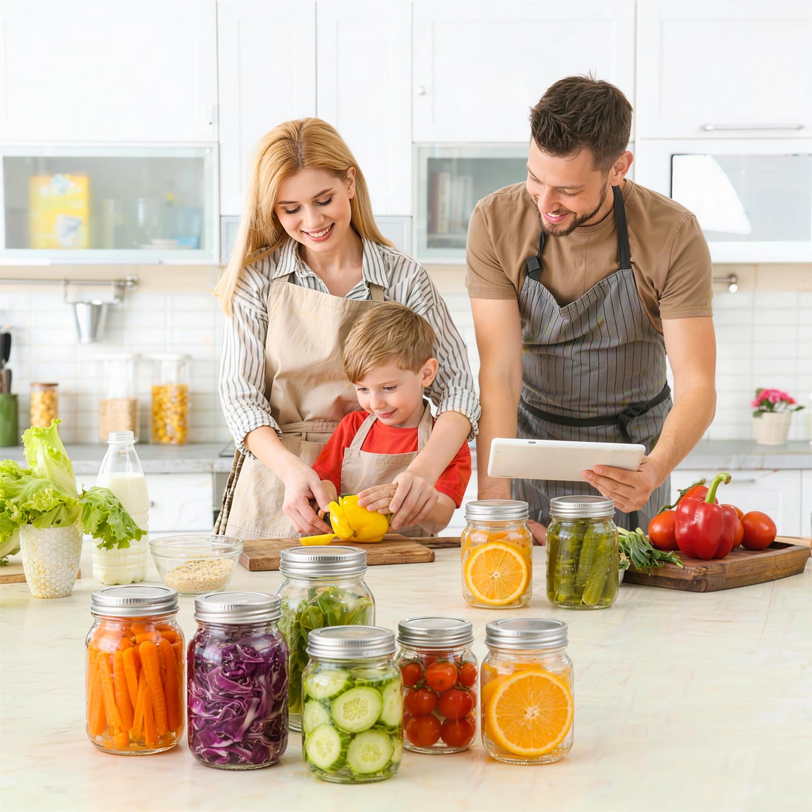 ODDMUCK jar set for food storage and kitchen organization.