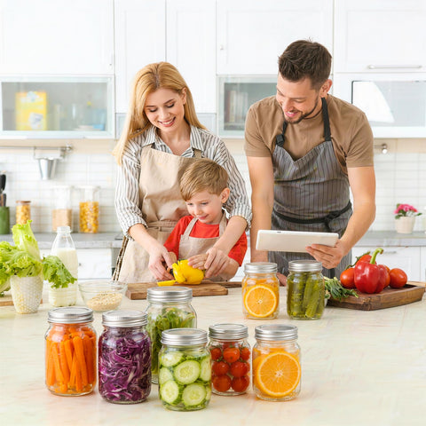ODDMUCK jar set for food storage and kitchen organization.