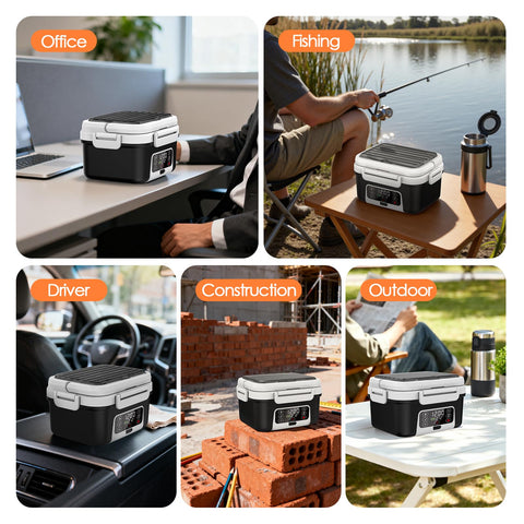 Odopok compact design supports easy commuting with a warm meal.