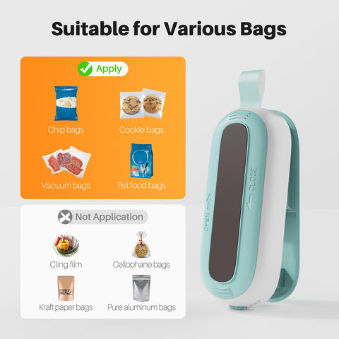 ODSD seals snack bags to keep freshness and reduce waste.