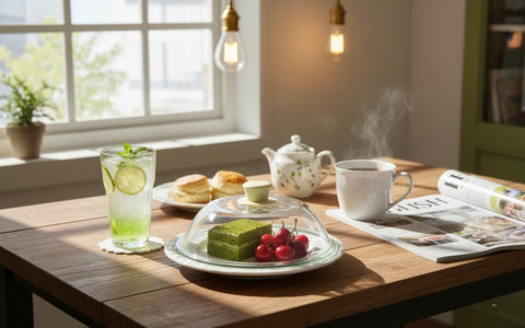 OEC vented lid design reduces splashes during cooking.