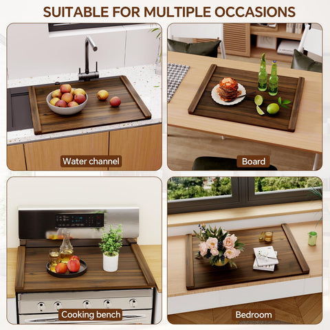 Oenalw stove cover 30x22-inch fits standard ranges.