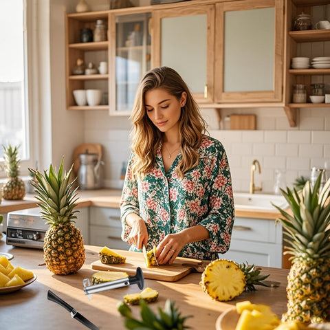 OERPHO multi-functional fruit knife set expands prep options for various fruits.
