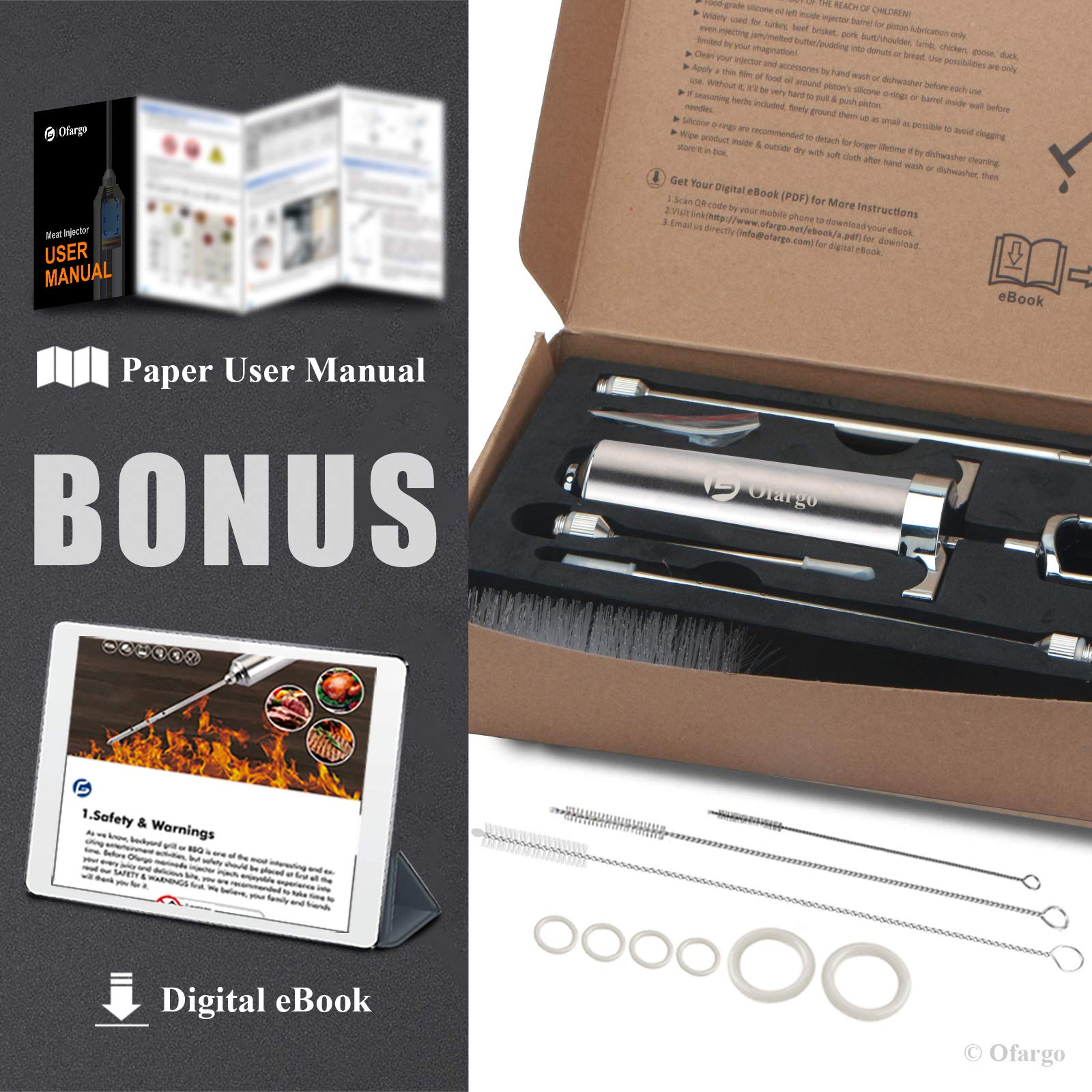 Ofargo easy-assembly design makes switching parts a breeze.