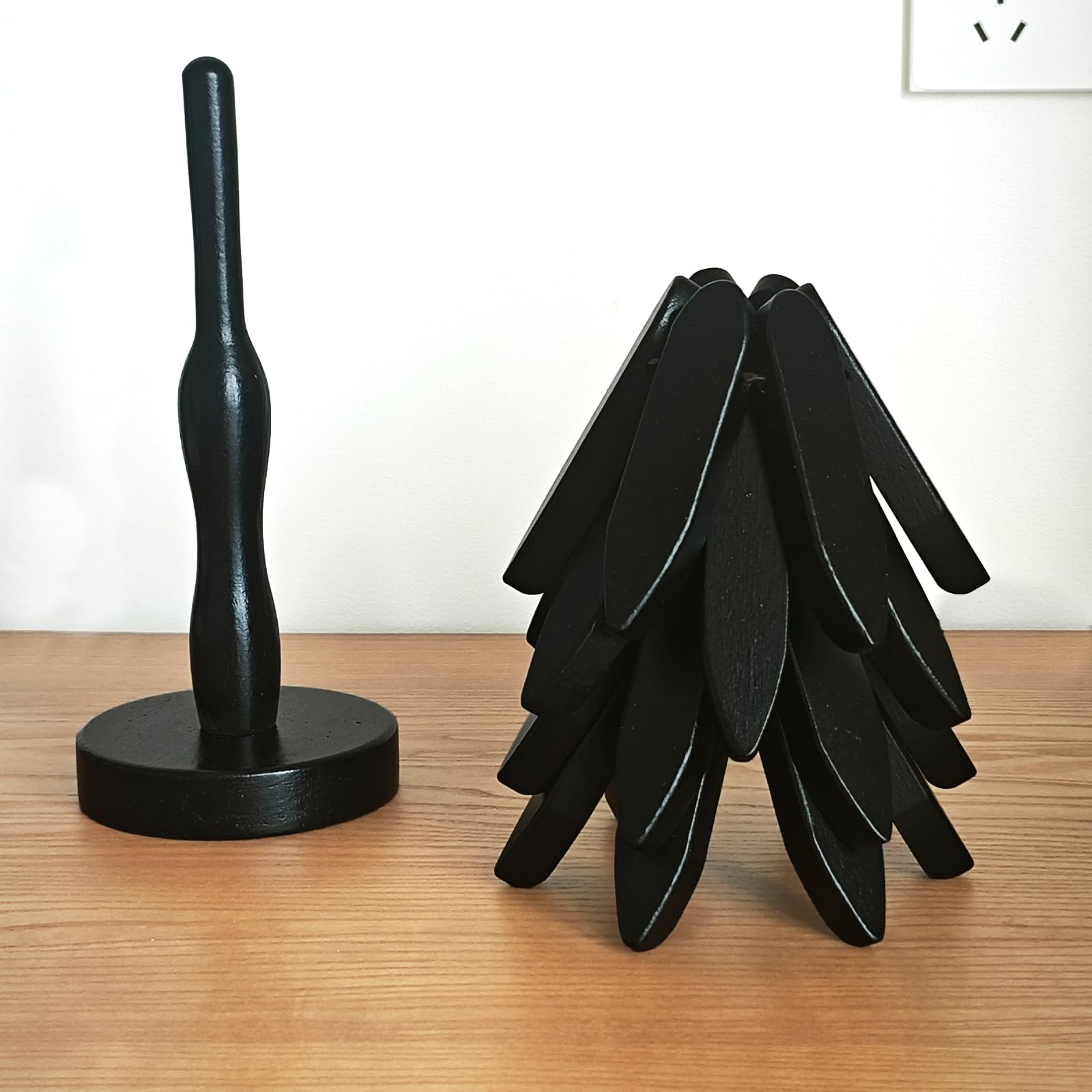 OFCTE stand stored like Christmas tree for compact storage