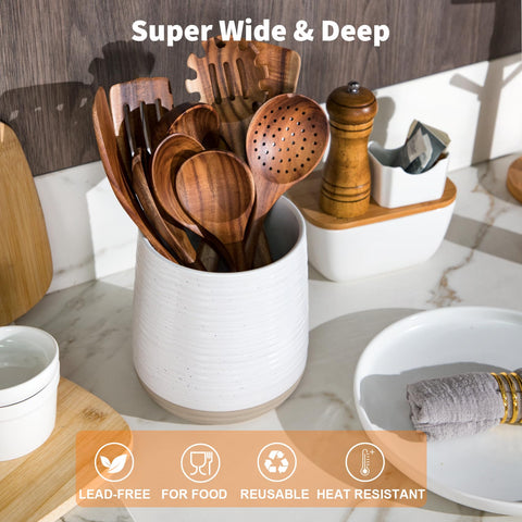 Close-up of Officepal sesame glaze finish showing durable ceramic surface