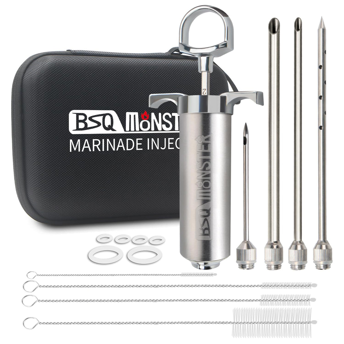 OFg BSQ Monster meat injector barrel 2oz for precise marinade delivery