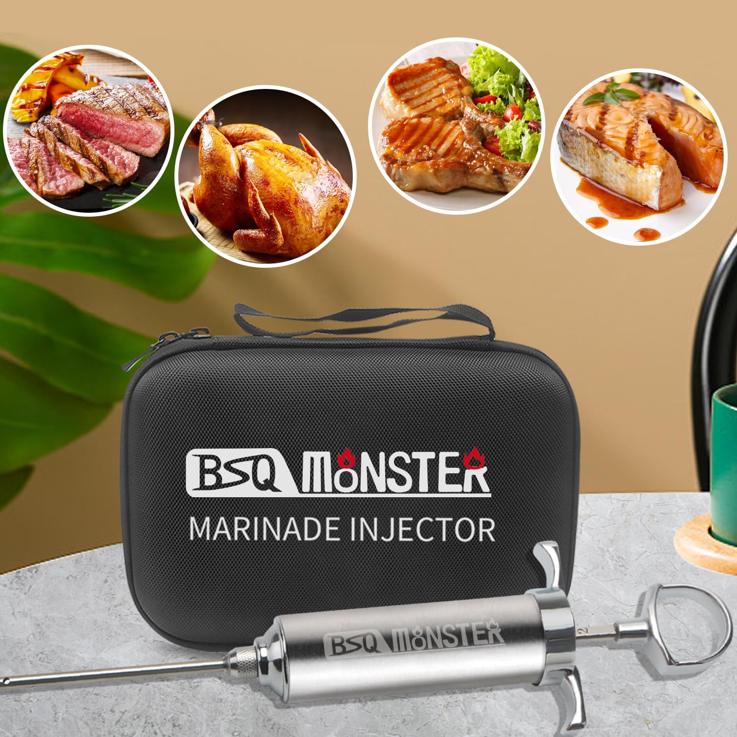 OFg BSQ Monster ergonomic handle provides comfortable grip