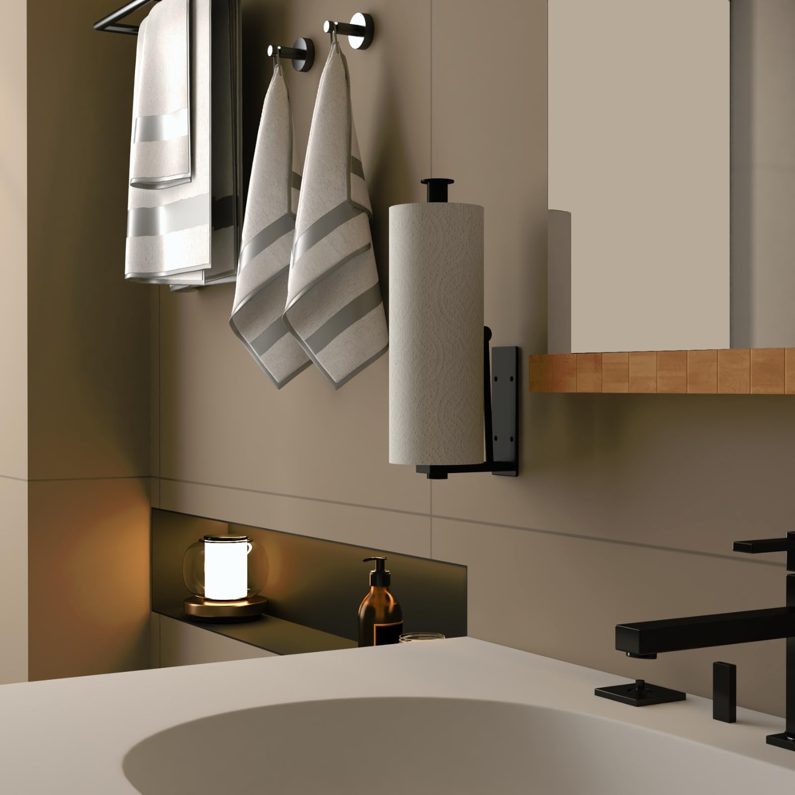 Ofiray-home compact design suits small apartments or RVs for towel access.