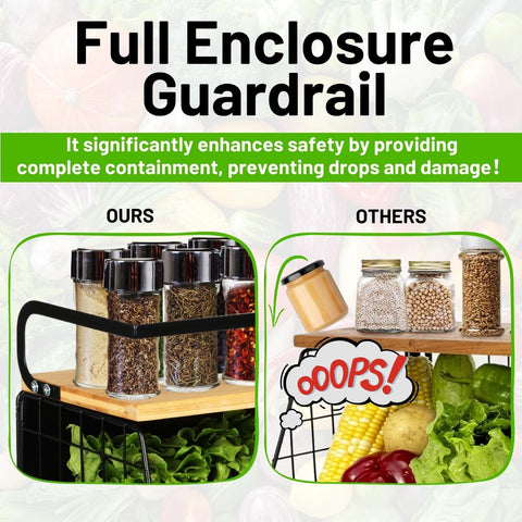 Ofiray-home magnetic shelf mounted in bathroom storage for toiletries at hand