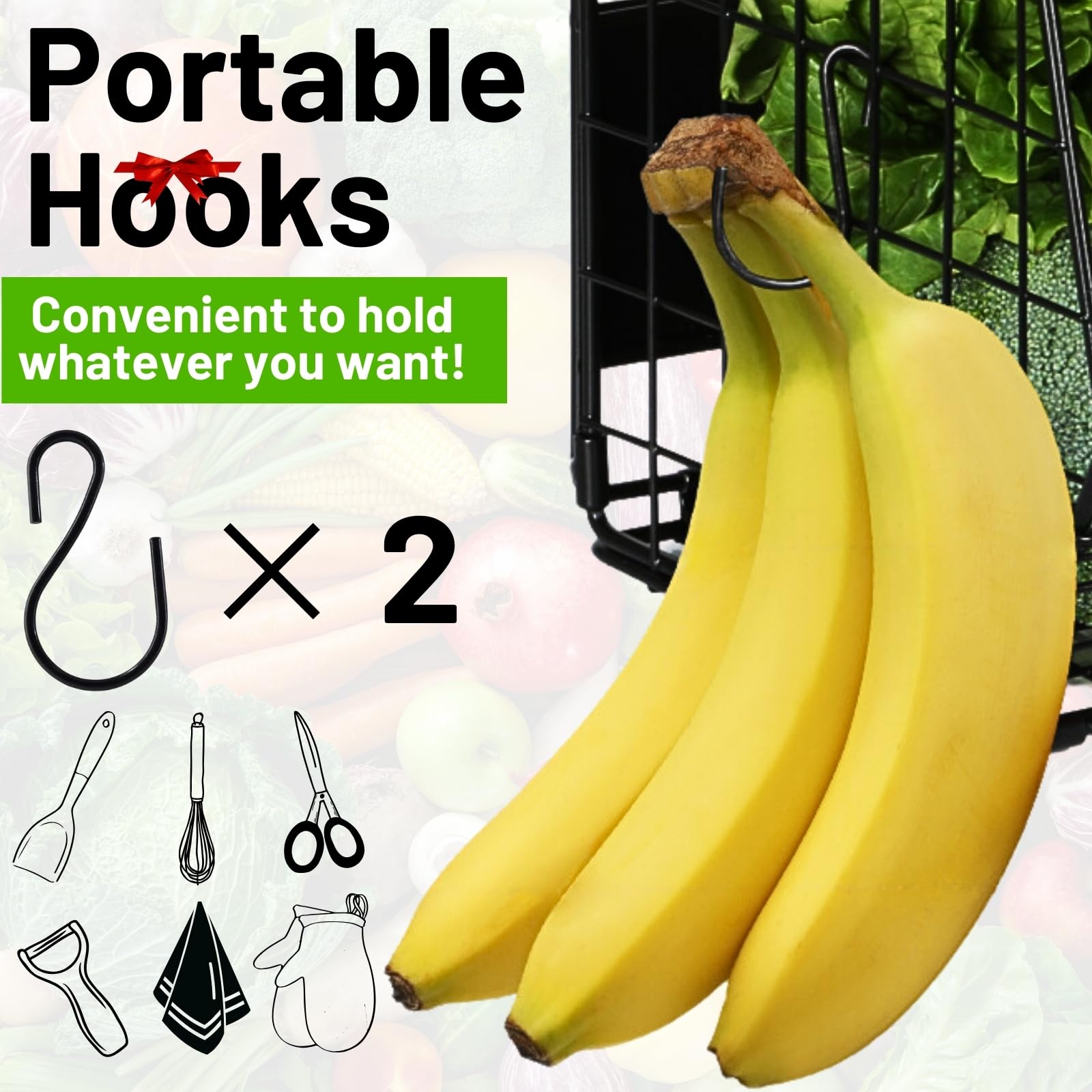 Ofiray-home magnetic spice rack on refrigerator for quick access.