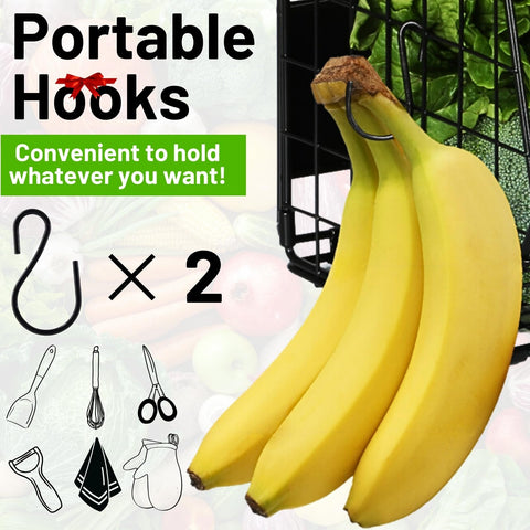 Ofiray-home magnetic spice rack on refrigerator for quick access.