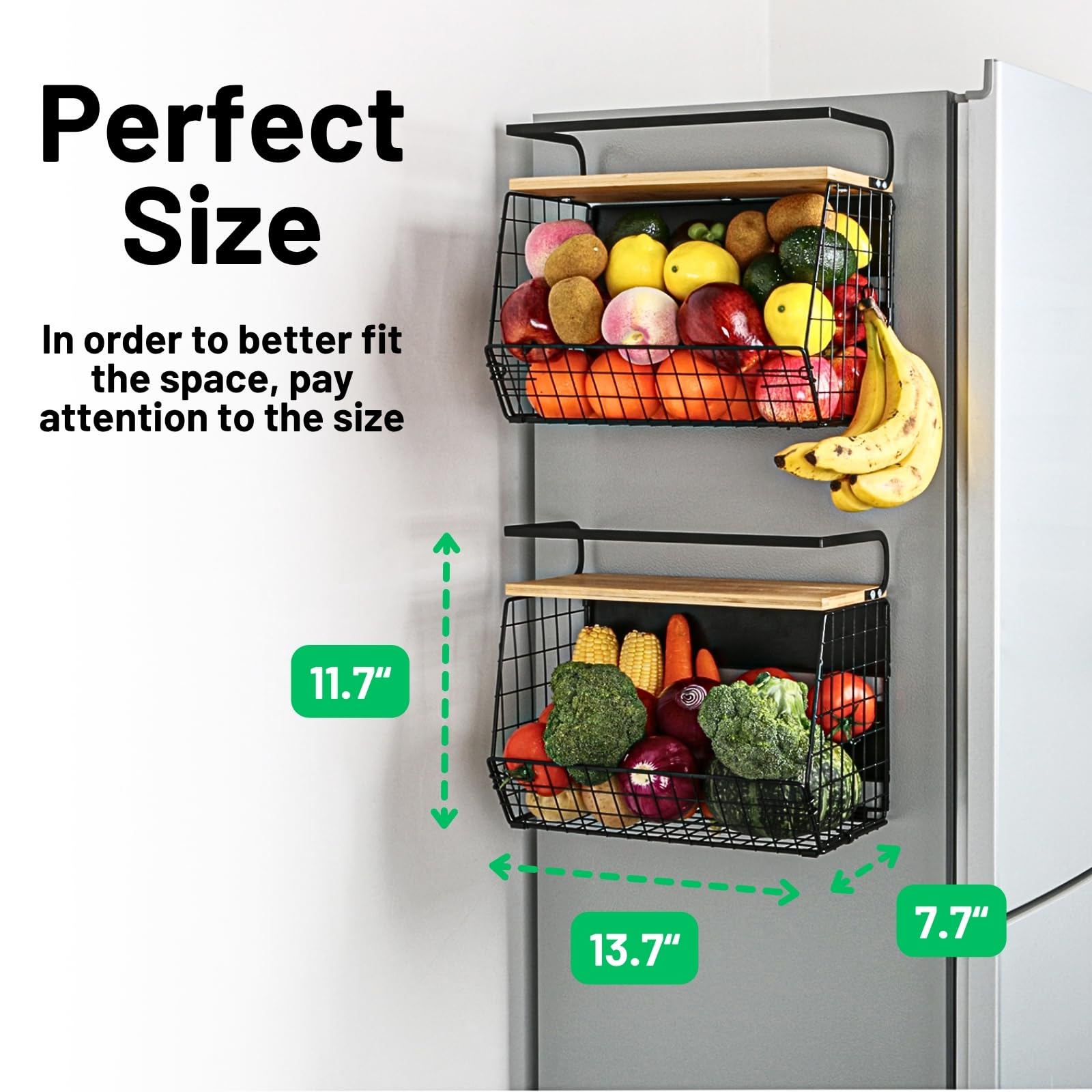 Ofiray-home multi-purpose use for fridge and office storage.