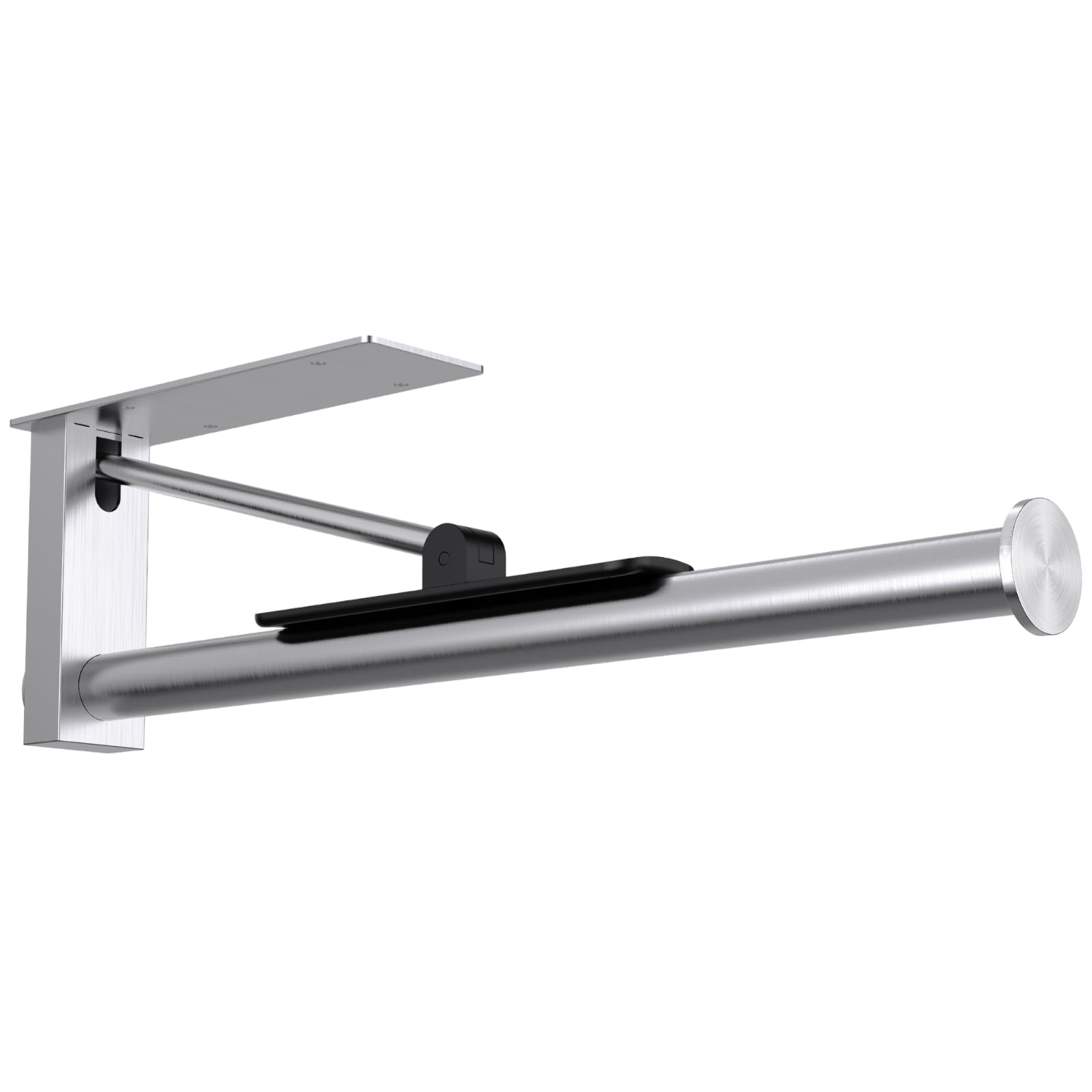 Ofiray-home under-cabinet paper towel holder enables one-handed tearing for easy access.