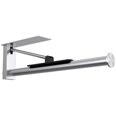 Ofiray-home under-cabinet paper towel holder enables one-handed tearing for easy access.