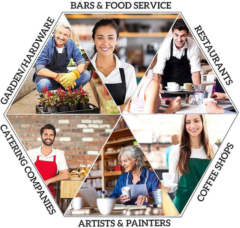 oFloral versatile apron suitable for cooking, baking, painting, gardening or parties.