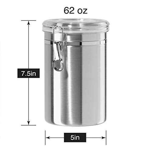 Practical, durable storage solution for cookies, tea, coffee, and nuts.