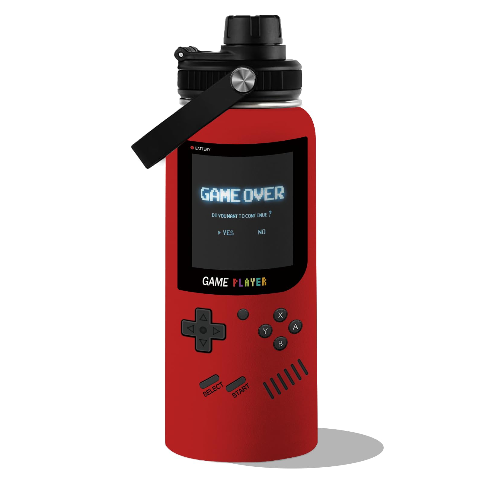 ogicduwi gamer water bottle 32oz with bold design for long gaming sessions.