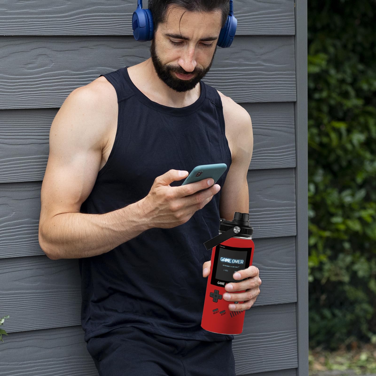 ogicduwi insulated stainless steel bottle close-up shows temperature retention.