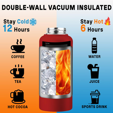 ogicduwi wide-mouth opening enables easy filling and cleaning during gaming sessions.