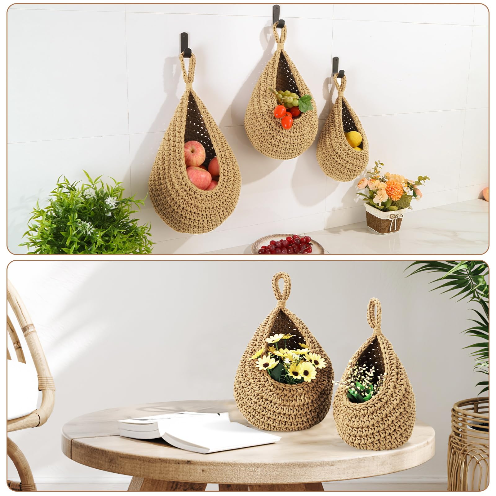 OGOTEZ premium cotton material is durable, breathable, and safe for dry foods.