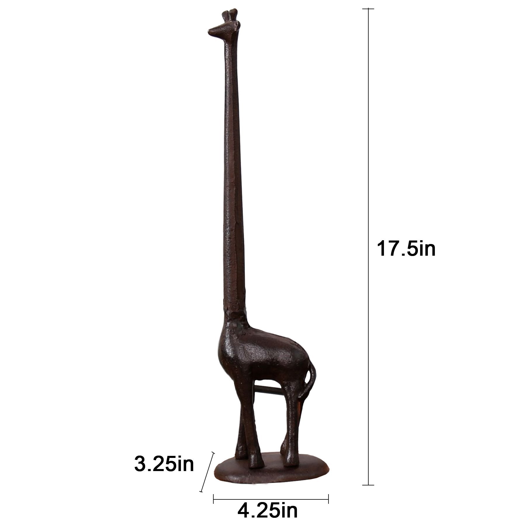Ogrmar decorative giraffe accent enhances any counter or shelf.