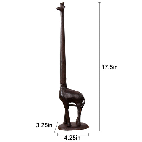 Ogrmar decorative giraffe accent enhances any counter or shelf.