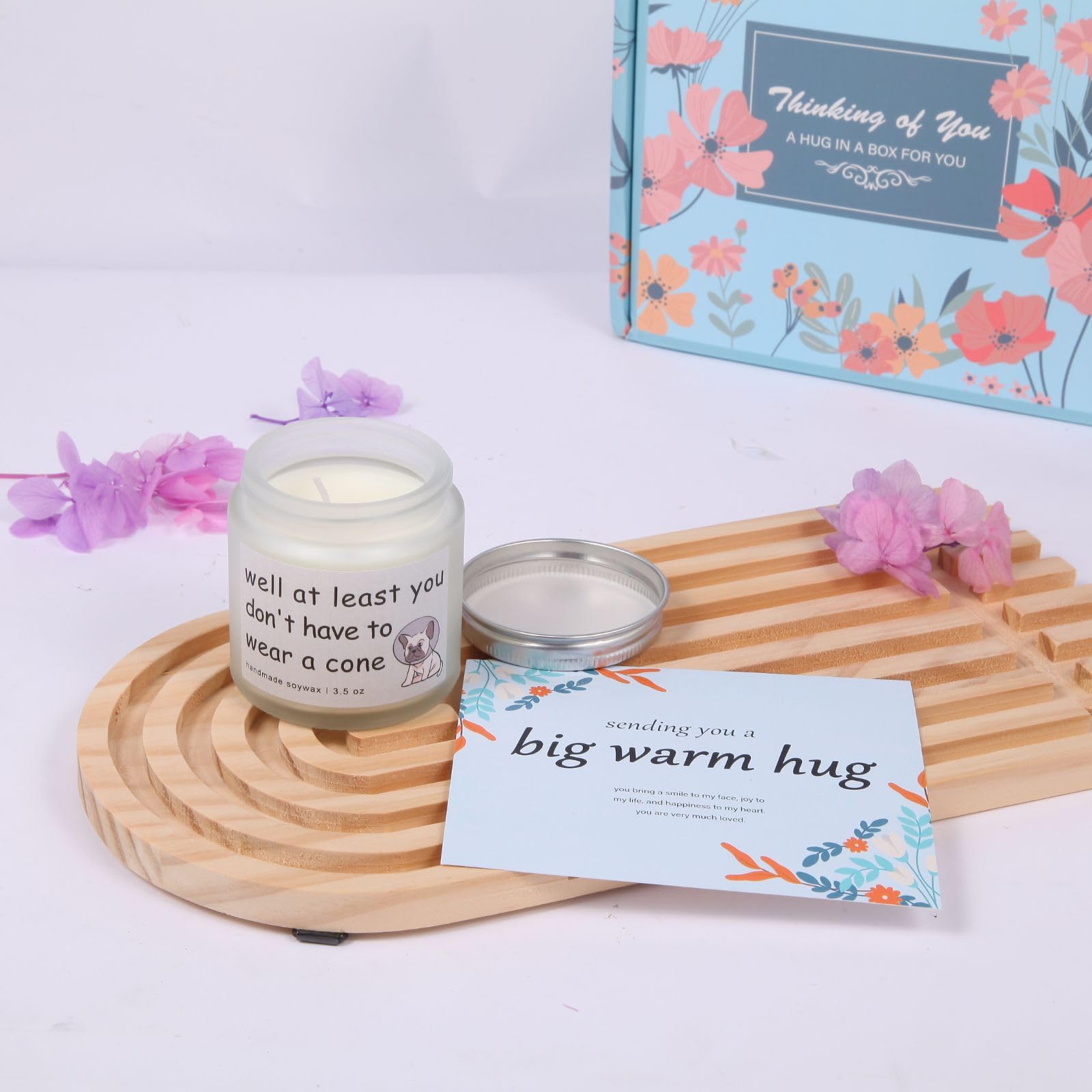 OHATOS Get Well Basket gift box presenting a thoughtful care package