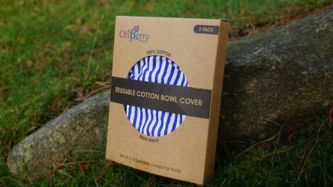 OhBerry eco gift packaging highlights sustainable, practical kitchen gift idea.